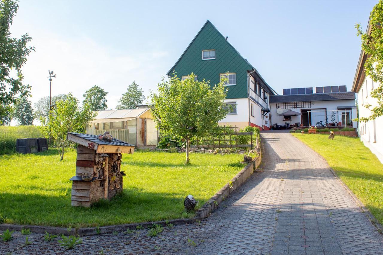 Ferienwohnung Am Kugelbaum Lunzenau ภายนอก รูปภาพ